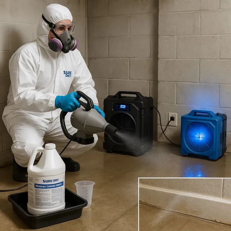 Sanitization and Odor Removal process in Lloyd Harbor, NY